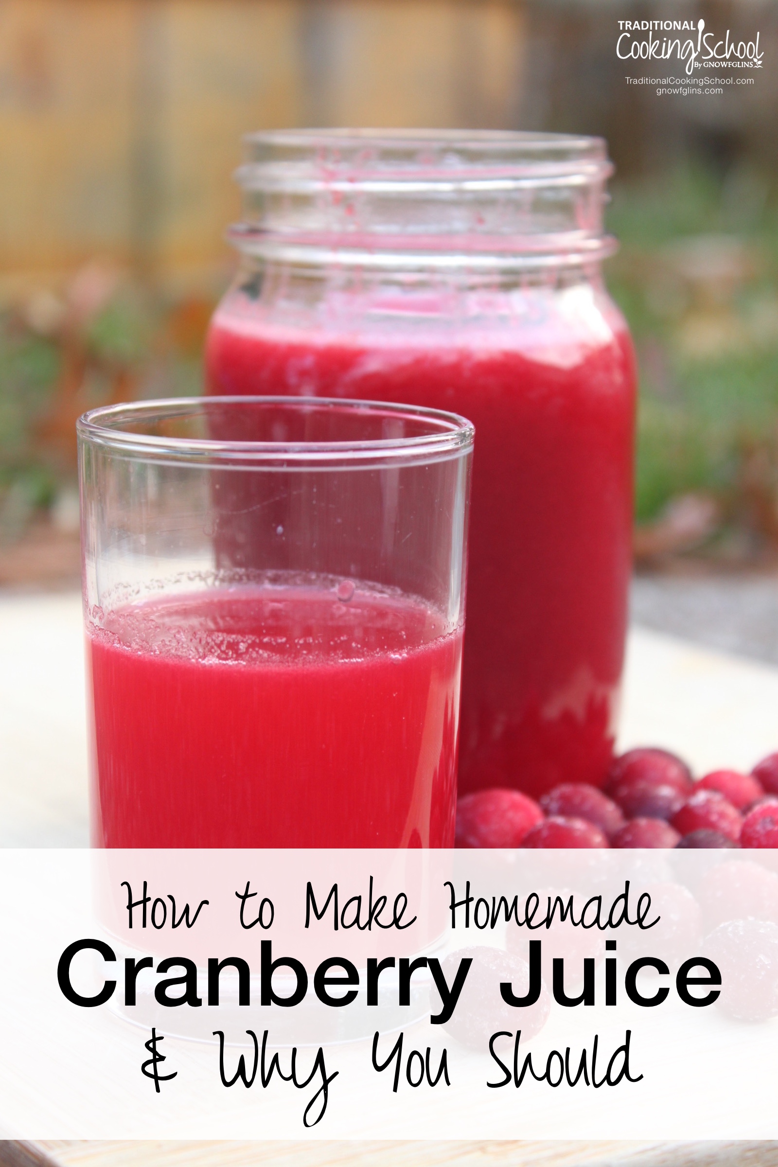 How to Make Homemade Cranberry Juice & Why You Should