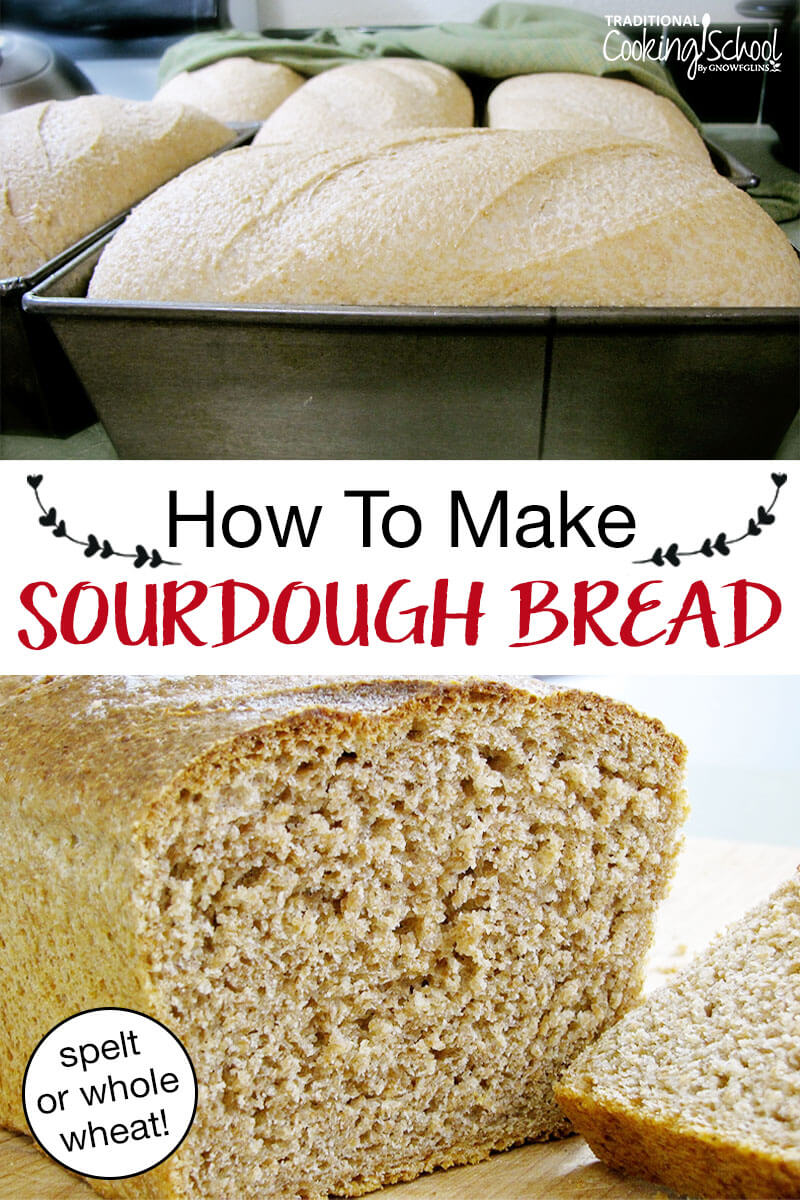 How To Make Spelt Sourdough Bread Or Whole Wheat