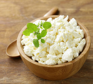 Homemade Cottage Cheese From Raw Goat Milk Traditional Cooking