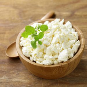 Homemade Cottage Cheese From Raw Goat Milk Traditional Cooking