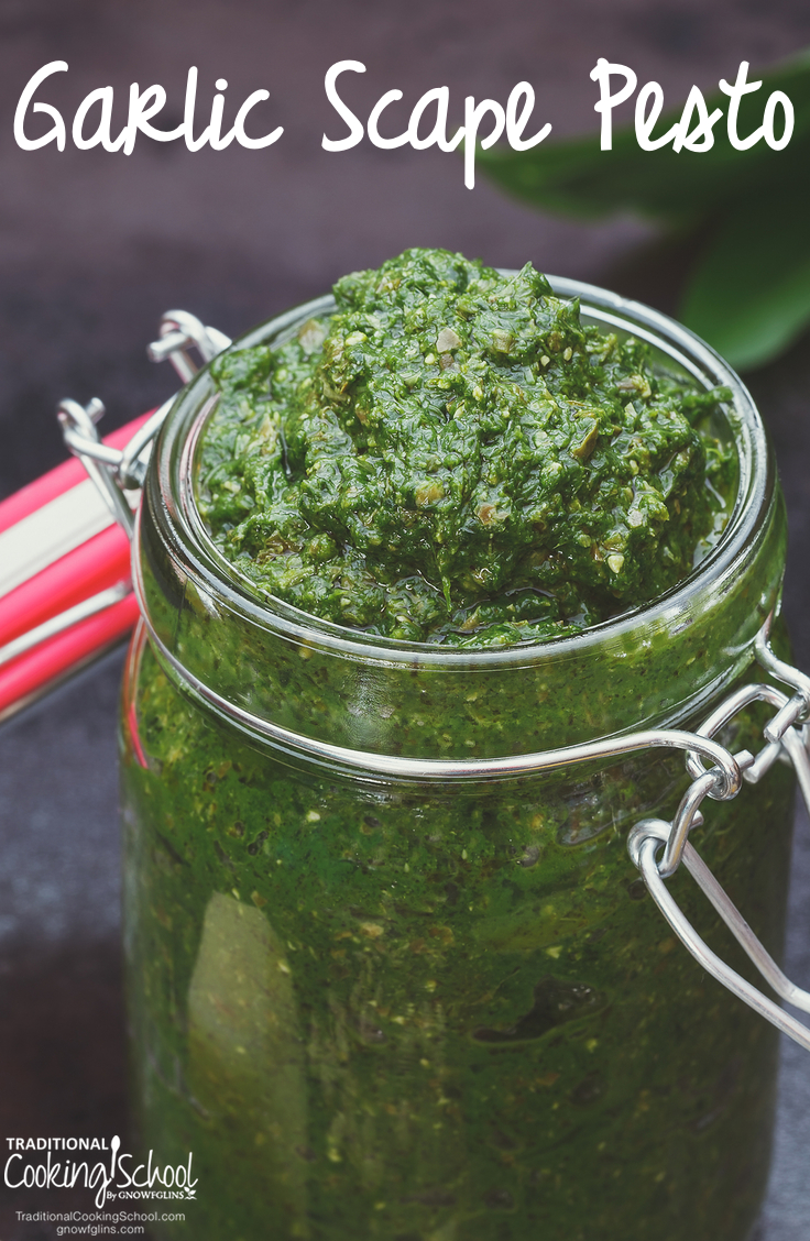 Our Garlic Scape Pesto Recipe