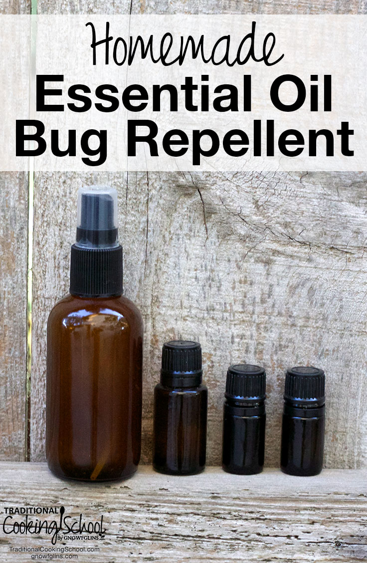 Homemade Bug Repellent with Essential Oils