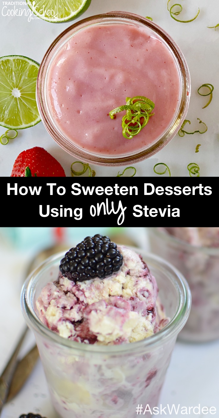 How To Sweeten Desserts Using Only Stevia #AskWardee 106