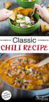 Quick & Easy Classic Chili Recipe (With Homemade Tortilla Chips) - Traditional Cooking School