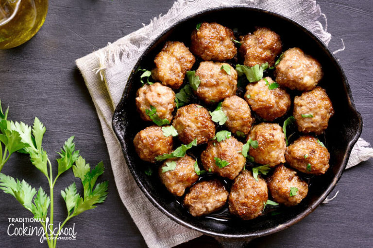 Signature Arabic Mint Meatballs