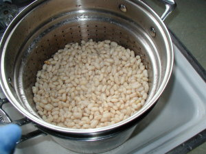 Soaked Great Northern Beans