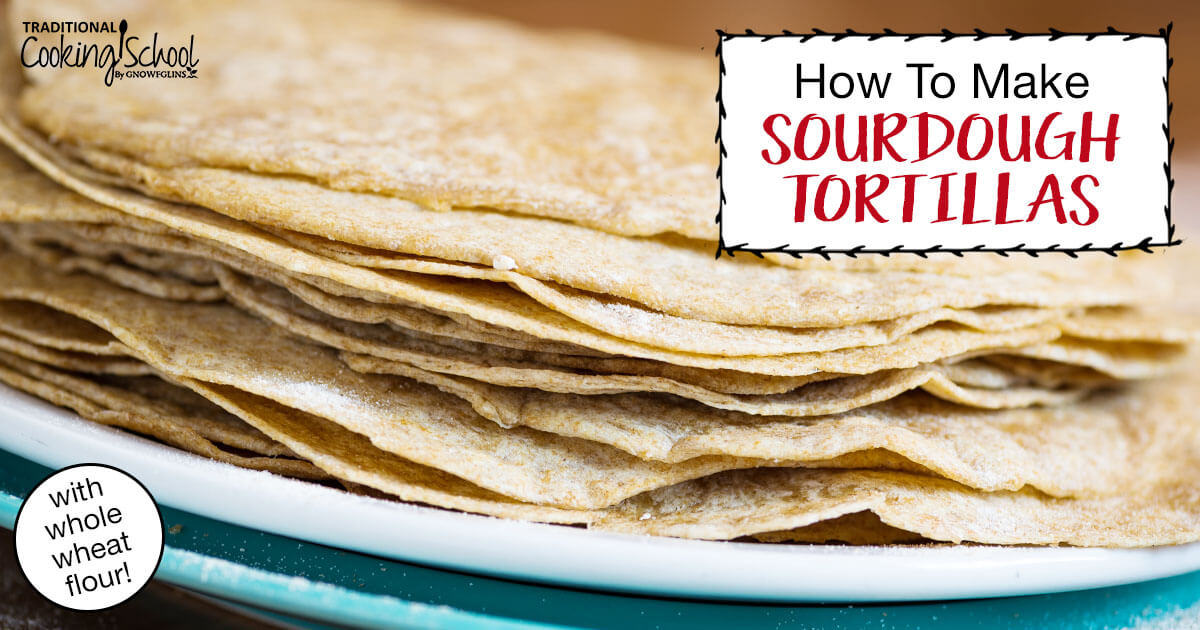 Whole Wheat Flour Tortillas Are Easy to Make - Zero-Waste Chef