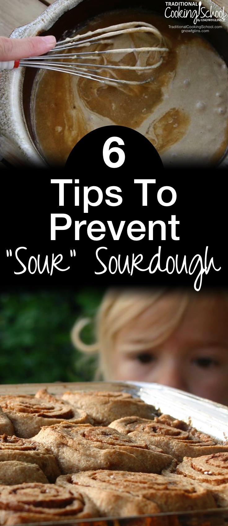 6 Tips to Prevent "Sour" Sourdough | The most common complaint with sourdough foods is that the more choosy of our family members don't care for a sour flavor. Did you know that sourdough does not have to be sour? These six tips will help you ensure that your sourdough baked goods are pleasantly tangy, rather than overly sour -- or perhaps not sour at all! | TraditionalCookingSchool.com