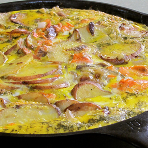 Wild Salmon Spanish Omelet image