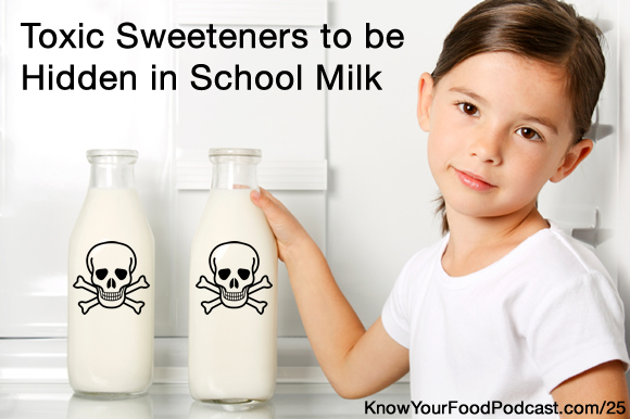 Toxic Sweeteners in School Milk