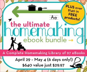 Ultimate Homemaking eBook Bundle