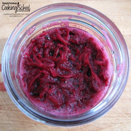 What to Do with Beets (plus a recipe for fermented beets) | Blessed with an abundance of beets? Here are some great ideas for what to do with them. | TraditionalCookingSchool.com