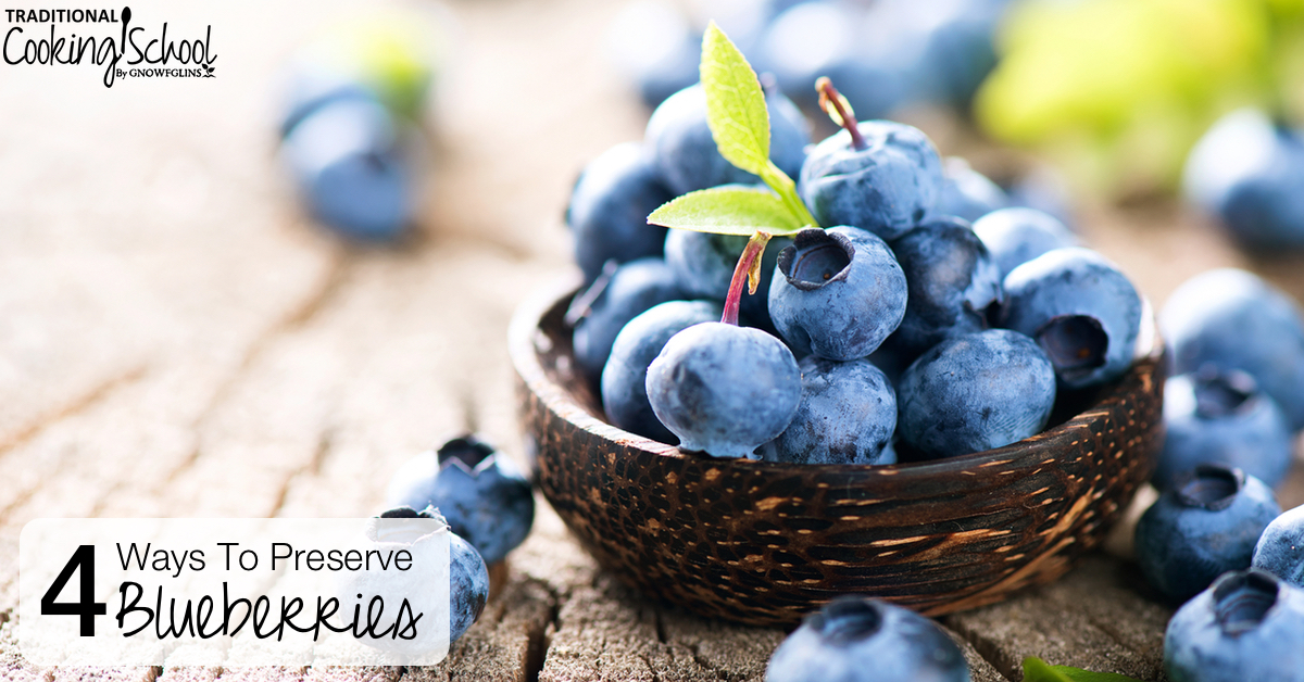 4 Easy Ways To Preserve Blueberries