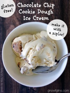 Tasty Chocolate Chip Cookie Dough Ice Cream - Recipe