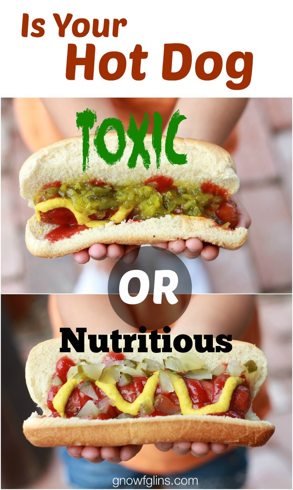 Is Your Hot Dog Toxic or Nutritious? | Does hot dog = junk food in your mind? A hot dog can definitely be one of the more horrible junk food meals you feed your family, but there are actually many ways to turn a toxic hot dog into a nutritious meal. Don't "give in" to eating a hot dog at the family bonfire -- just take some extra steps to ensure you're eating the right ingredients, not the toxic ones! | TraditionalCookingSchool.com