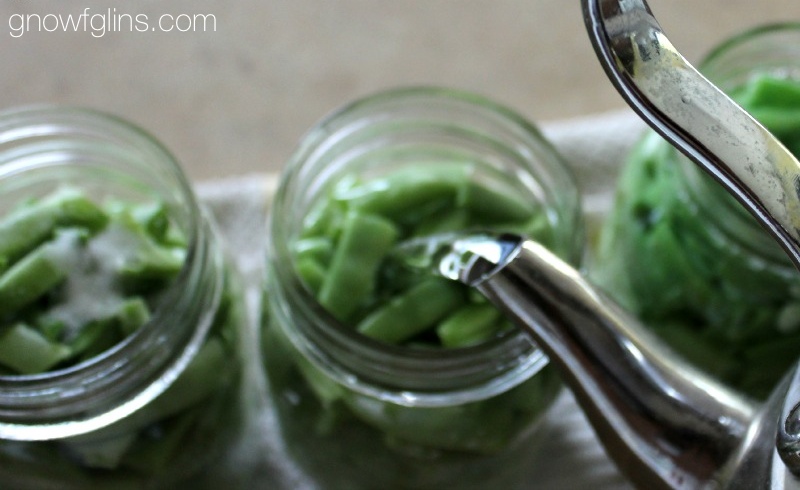 How To Pressure Can Green Beans (Raw-Pack Method) | We can't sacrifice food safety. I consider some quick canning methods to be unsafe. Not the raw pack method, though -- it's both safe and time-saving. Learn how to pressure can green beans using the raw-pack method! | TraditionalCookingSchool.com