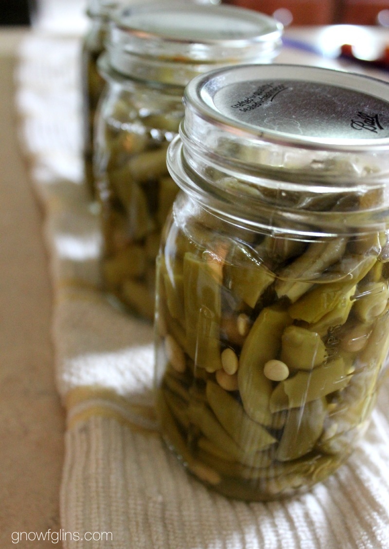 How To Pressure Can Green Beans (Raw-Pack Method) | We can't sacrifice food safety. I consider some quick canning methods to be unsafe. Not the raw pack method, though -- it's both safe and time-saving. Learn how to pressure can green beans using the raw-pack method! | TraditionalCookingSchool.com