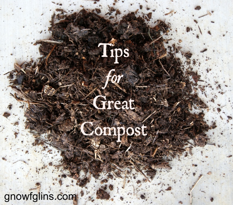 Tips for Great Compost | Compost production can be somewhat controversial. Some gardeners are very particular about what should and should not go in the pile, and how the pile should be managed. However, everyone agrees on one thing: the end result should be black and crumbly with a pleasant, earthy aroma. Here are my best tips for making great compost, including a few rule breakers. | TraditionalCookingSchool.com