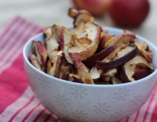 How to Dehydrate Apples | As much as I love fall's crisp apples, I can't eat them all before they go bad. That's why I enjoy making pies, apple sauce and muffins. Or, I preserve them through dehydrating -- which is easy and requires very little storage space. Here's how. | TraditionalCookingSchool.com GNOWFGLINS.com