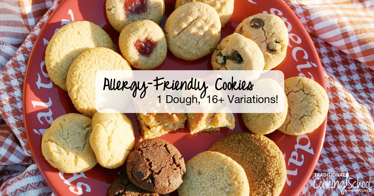 Allergy-Friendly Cookies {1 Dough, 16+ Variations!}