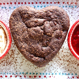 Chocolate Raspberry Tea Cake | Treat yourself or surprise your honey (or little honey drops) with this delicious and nourishing Sourdough Chocolate Raspberry Teacake. Sourdough, chocolate, AND raspberry? All in one dessert? Delicious! | TraditionalCookingSchool.com