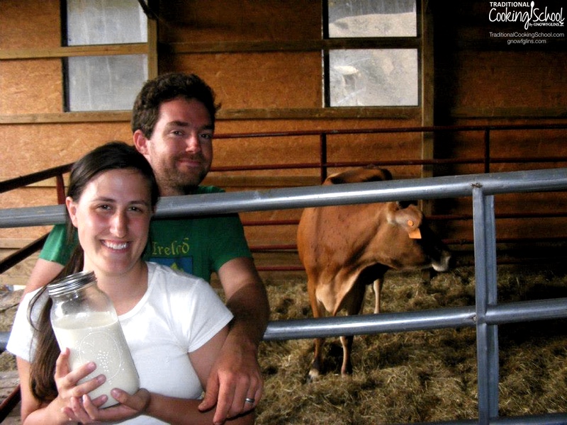 Raw Milk Q&A | Switching to raw milk is a good starting place for many newly health-conscious families. I went to one raw milk-producing family farm, Fall Creek Farms in TN, to ask important questions: Is it safe? Is it from a good source? How long does it last? Why is it more expensive? and more! | TraditionalCookingSchool.com