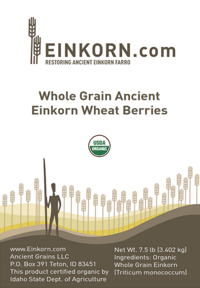 Einkorn 101 | Einkorn is civilization's first wheat, grown by farmers 5,000 years ago. It's healthy and tasty -- and my family has been exclusively baking with it for more than a year because we find it digests better and doesn't trigger seasonal allergies. Hear all about the differences between it and modern wheat in today's podcast with guest Jade Koyle from Ancient Grains. | KnowYourFoodPodcast.com/122