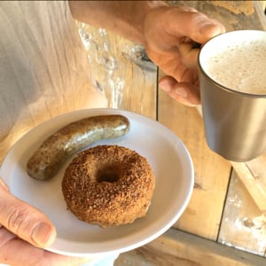 Donuts... There's nothing like 'em! These sourdough gluten-free donuts without refined sweeteners raise the bar. They may just become a new staple!