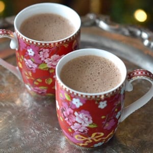 The perfect warm-up treat when it's cold and wintry outside? A cup of hot chocolate, of course! Unfortunately, if you're staying away from dairy, store bought mixes usually contain it -- along with a host of other unhealthy ingredients. The good news? It's super easy to make dairy-free hot chocolate!