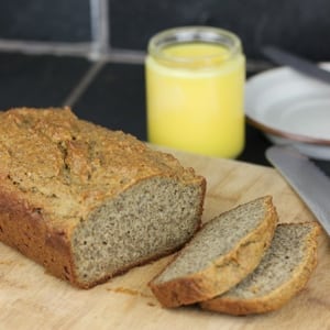 How do you make grain-free baked goods? I use soaked nuts. Grain-free sourdough bread recipes may be hard to find, but this one is a versatile gem that can be made into loaves or rolls and eaten as sandwiches or toast! It tastes just like tender, soft, fresh, whole wheat bread!