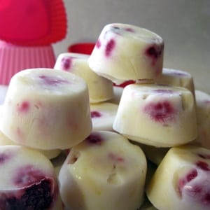 Ever wish you had a cultured snack you could make in less than five minutes and have ready to grab whenever you wanted some serious snacking? These frozen yogurt bites are the true definition of both simple and satisfying. Thankfully, they are also both stunning and delicious, so sharing is highly encouraged.