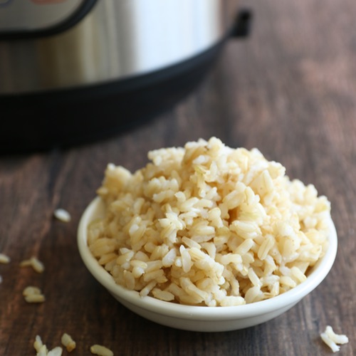 Perfect Soaked Rice {Instant Pot or any Pressure Cooker} | Ok, so it's not sexy. Not among the cheesecakes and other Instant Pot drool-worthy dishes on your Pinterest feed! It is, however, the #1 question I get about pressure cooking... "How do I make soaked rice in my InstantPot/pressure cooker?" So here you go... How to make perfect soaked rice -- or any grain -- in your InstantPot (or any pressure cooker). | TraditionalCookingSchool.com