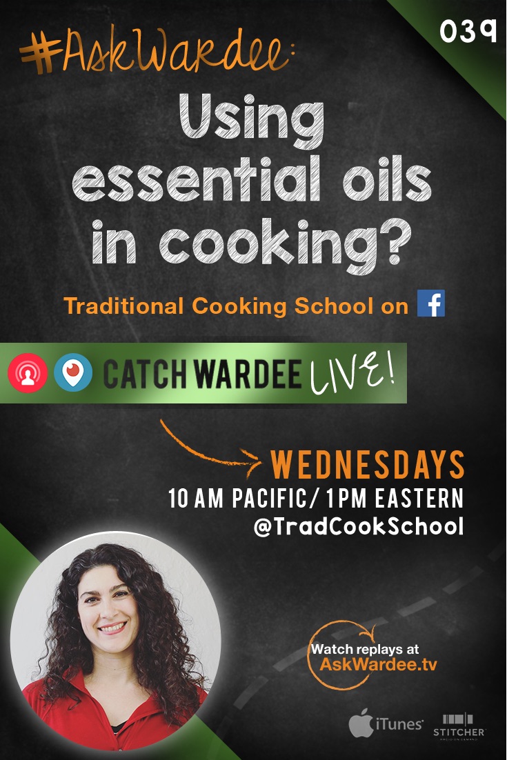 Using essential oils in cooking... It is safe? How do you do it? How much to use? I'll answer these questions and more on today's #AskWardee. Watch, listen, or read to learn more about using essential oils in your cooking! | AskWardee.tv