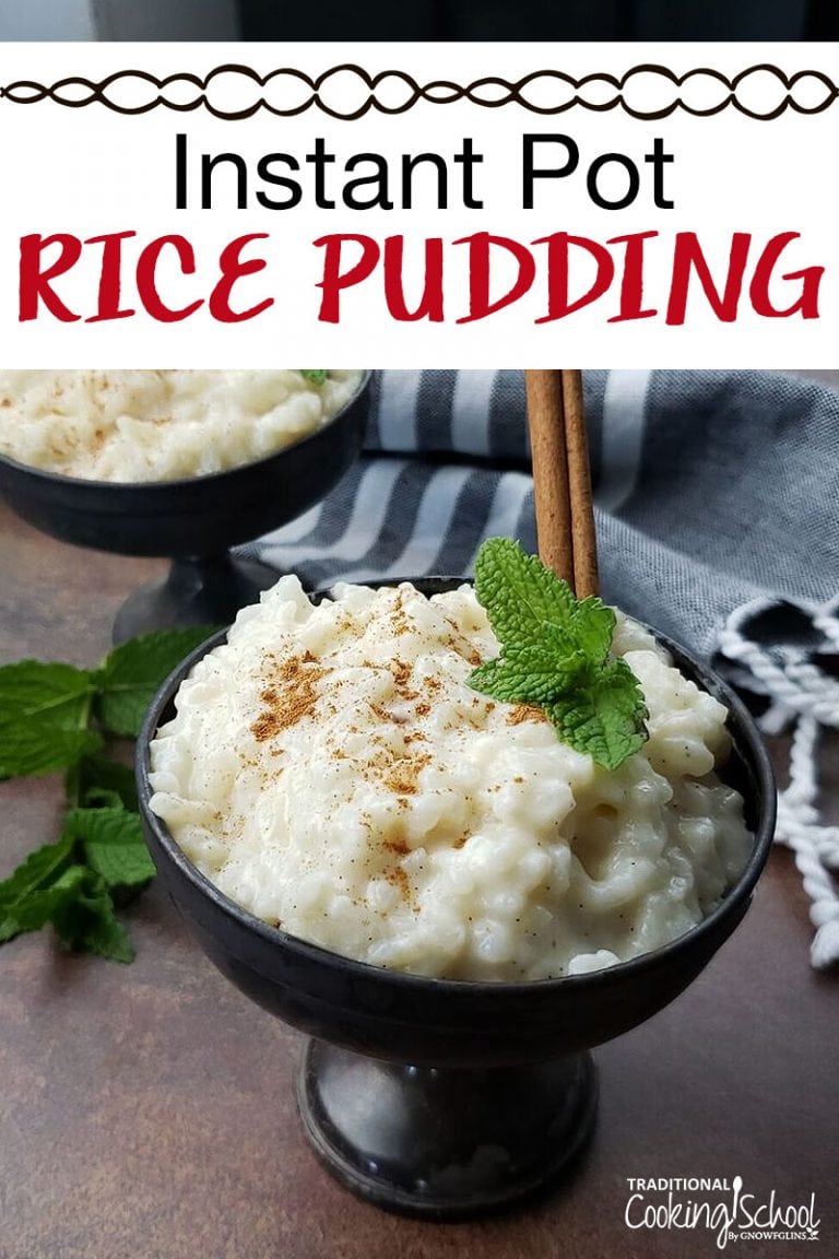 Thick and Creamy Instant Pot Rice Pudding Recipe