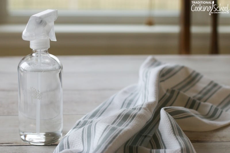 Bethany needs an easy and natural non-toxic cleaning spray recipe that won't irritate sensitive skin. I've got one for her -- we've been using it for 15 years! Watch, listen, or read for my homemade, all-purpose cleaning spray with essential oils! | AskWardee.tv