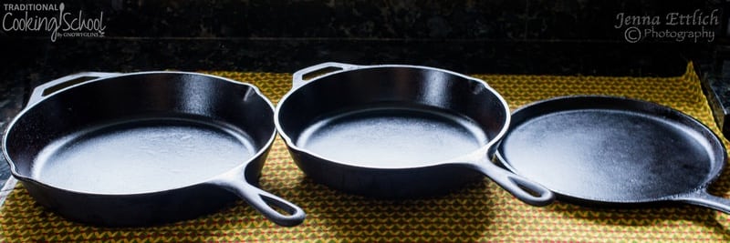 Cast iron is my top pick for non-stick cooking. It's easy to care for your cast iron, too. Watch, listen, or read for my tips on the BEST cast iron seasoning, plus how to know when to re-season cast iron! | AskWardee.tv