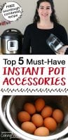 instant pot accessories with text overlay