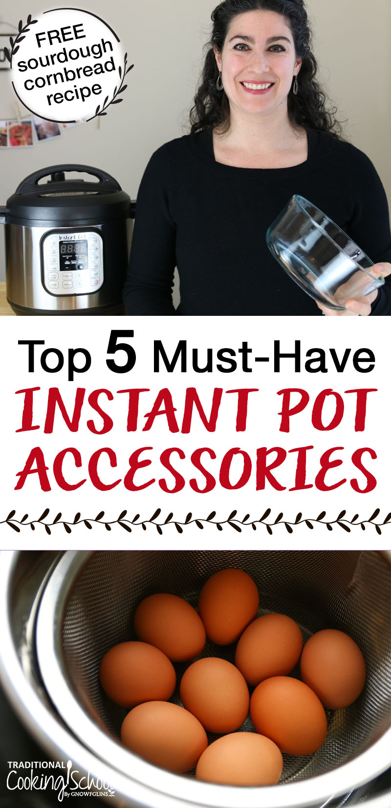 instant pot accessories with text overlay