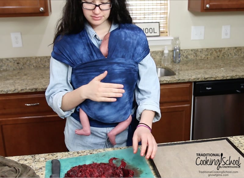 How To Encapsulate Your Placenta (& How It Helps With Postpartum Histamine Intolerance) | If you've experienced natural childbirth, you've probably heard about placenta encapsulation and its potential benefits. Learn how to encapsulate your placenta, plus how those capsules are helping my postpartum histamine intolerance. | TraditionalCookingSchool.com