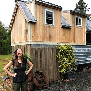 How To Cook Real Food In A Tiny House (& what it's like living in one!) | Our family of 5 has been living in a tiny house for 3 months. I'm learning to live and love anew, including how to cook real food in a tiny house! Here are my top 2 tips for tiny house kitchens, plus how I'm staying fit, active, and young because of this lifestyle!