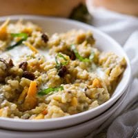 Simple, light, and delicious, this Instant Pot Butternut Squash Rice Porridge is a nice change from classic oatmeal for breakfast. With plump raisins, fragrant cinnamon, and perfect sweetness, this porridge will be a hit at your table. It's naturally gluten-free has a dairy-free option for an allergy-friendly breakfast!