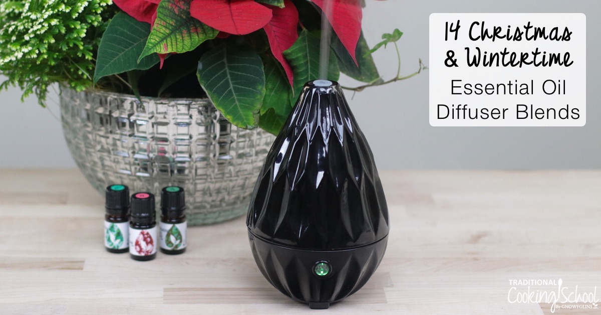 Conventional scented candles and air fresheners are full of endocrine-disrupting chemicals and are as toxic as second-hand smoke! But, what if you want to fill your home with holiday ambiance and smells? Watch, listen, or read to learn how to create delicious-smelling Christmas and wintertime essential oil diffuser blends that boast health benefits, too!