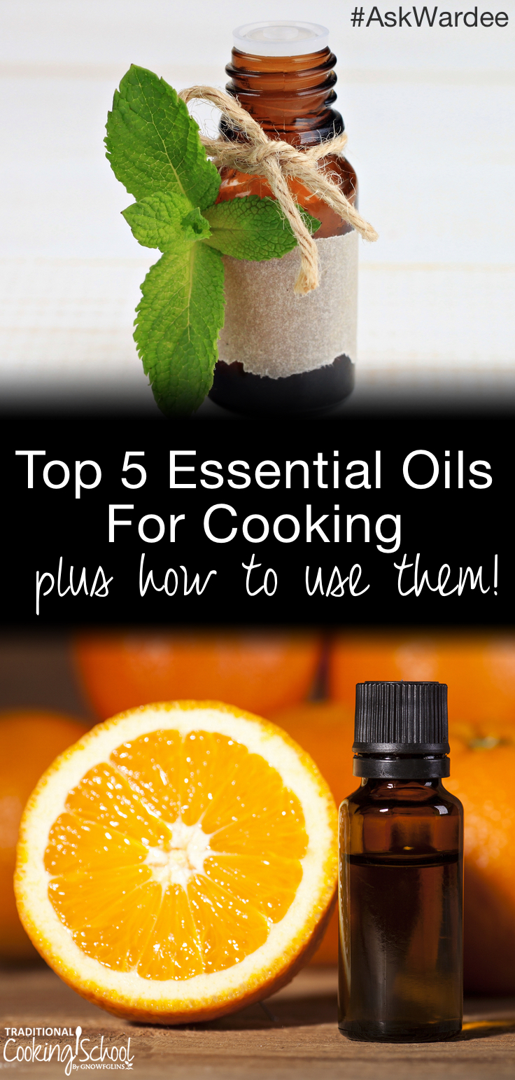 Just a drop or less of an essential oil can add tons of flavor (and health benefits) to your raw or cooked dishes! Which oils should you start with? And, how do you use them? Watch, listen, or read to learn the top 5 essential oils for cooking, plus how to use them!