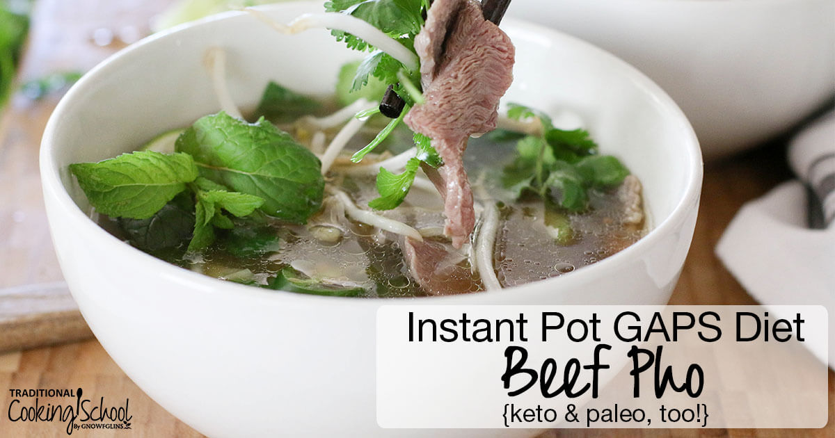 Instant pot beef pho best sale soup recipe