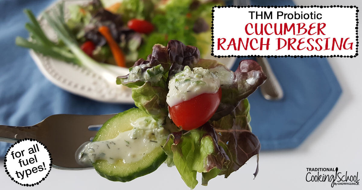 Low Carb Blender Ranch Dressing (THM S)