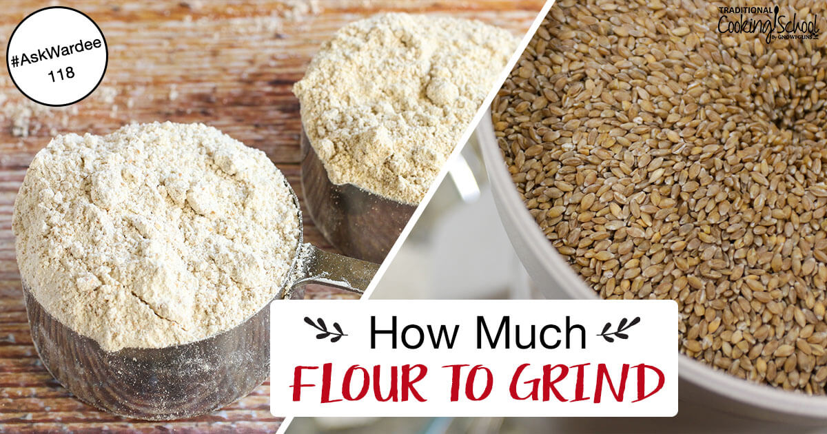 how to grind wheat berries into flour