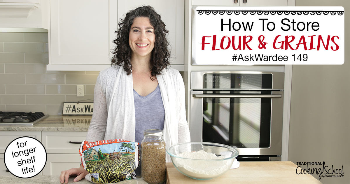 How To Store Flour & Grains Long Term #AskWardee 149
