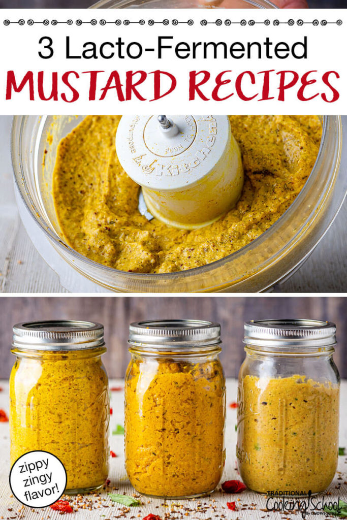 3 Zippy & Tangy Lacto-Fermented Mustard Recipes