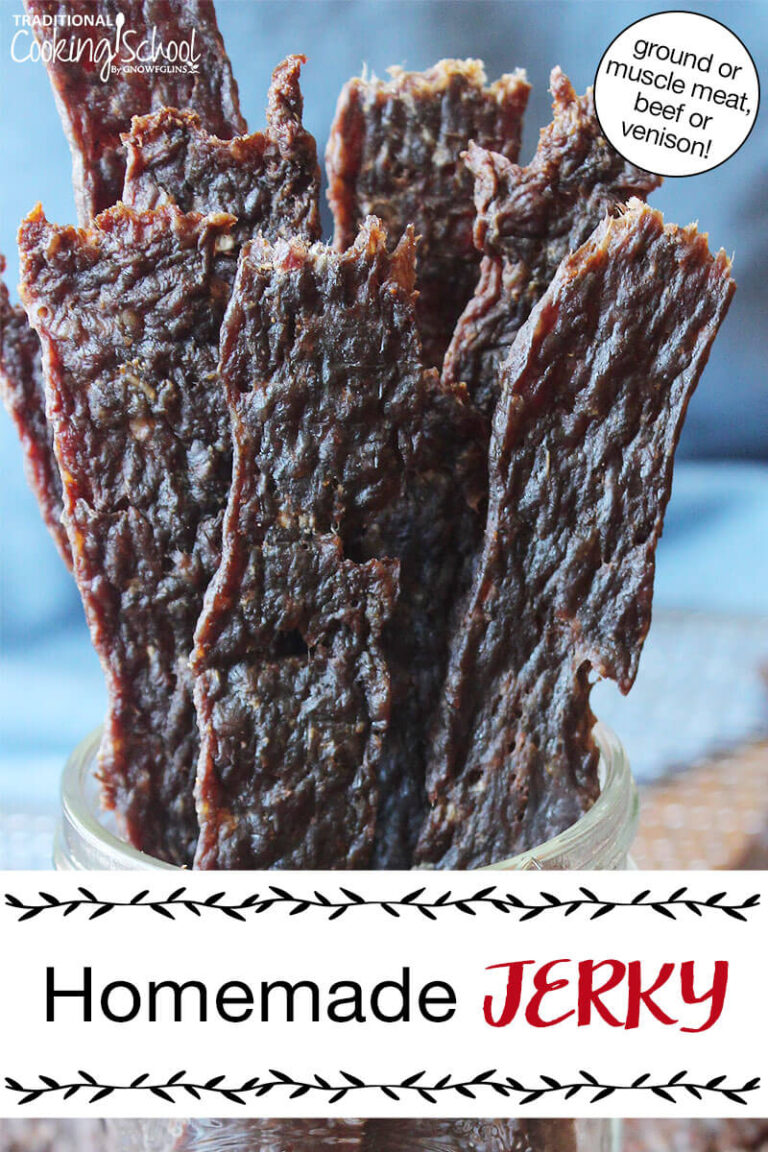 Homemade Jerky (ground or muscle meat, beef or venison!)